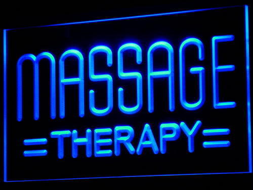 Massage Therapy Body Shop Display